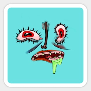 grossface Sticker